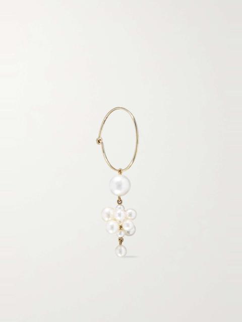 Botticelli 14-karat gold pearl earring