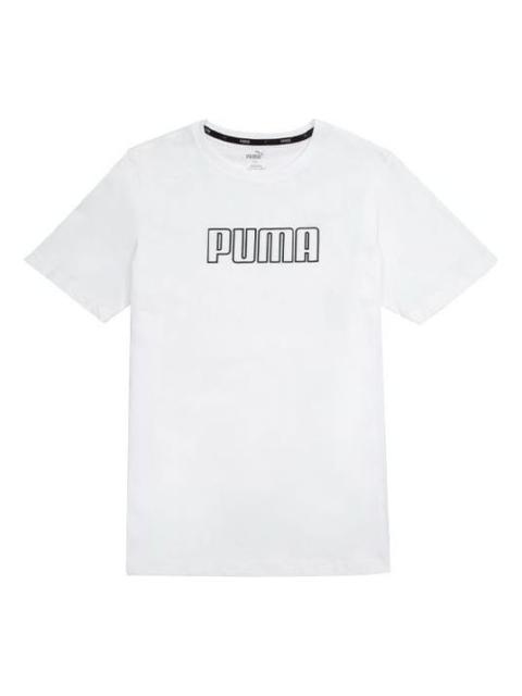 PUMA Essentials Logo T-shirt 'White' 671602-02