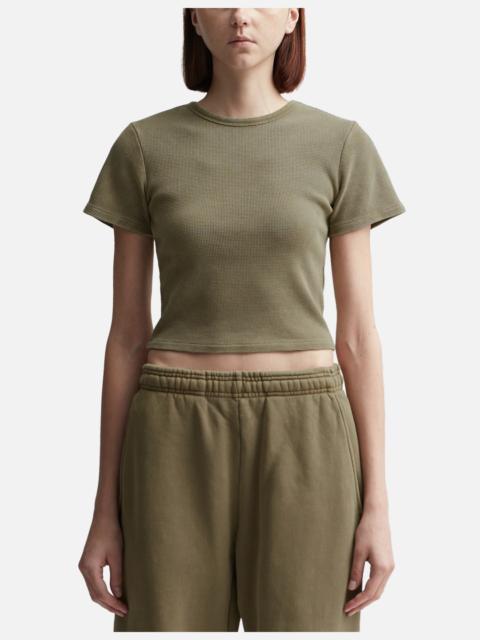 MICRO WAFFLE TEE