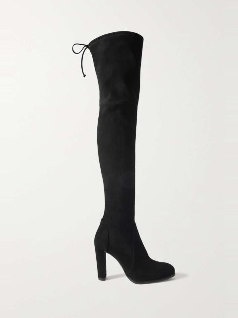 Highland suede over-the-knee boots