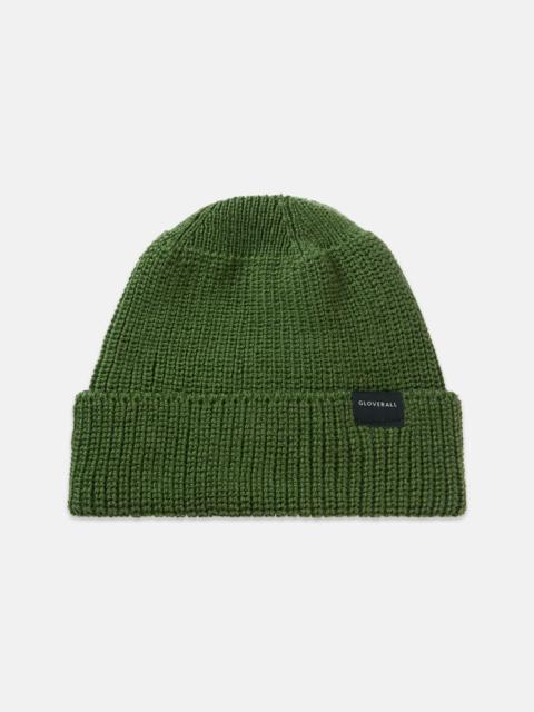 Unisex Merino Wool Watch Cap Green