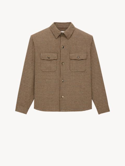 OVERSHIRT IN PUPPY TOOTH