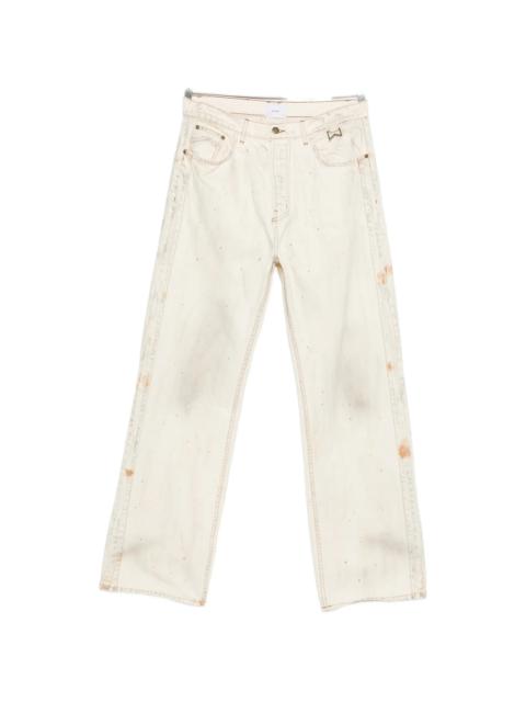 Rhude Distressed Straight Jeans