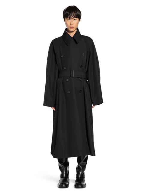 Long Coat In Grain De Poudre