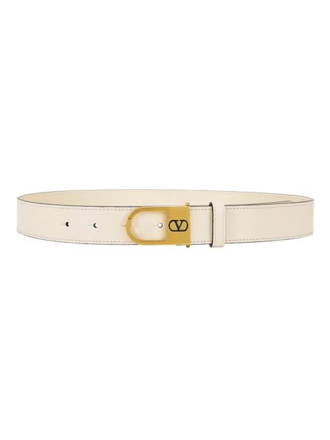 V Logo Signature Belt