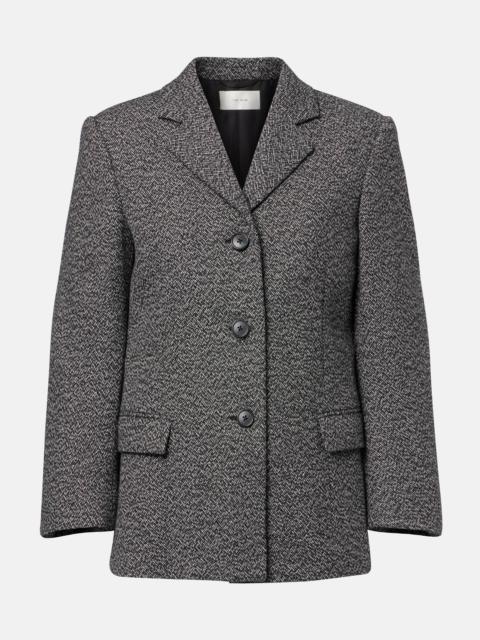 Eudora cashmere and wool blazer