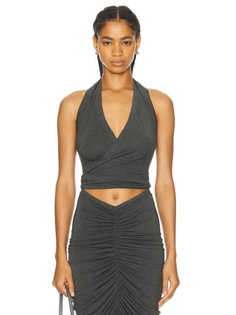Halter Wrap Top