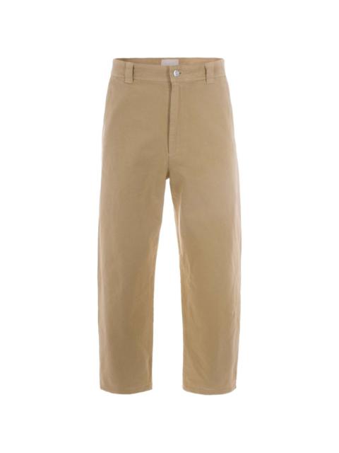 straight-leg trousers