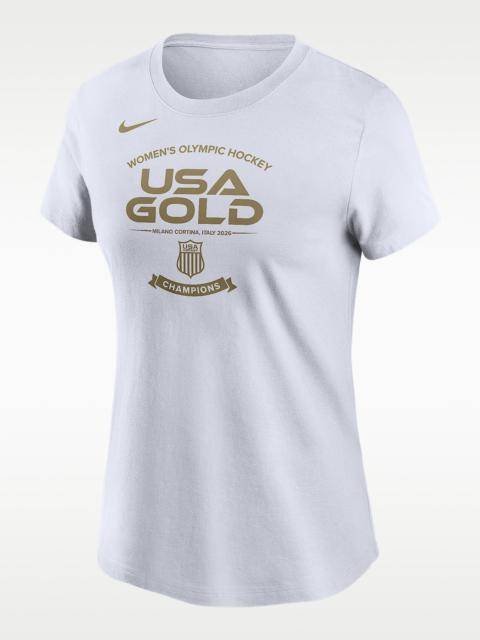 Nike USA OIympic Team 2026 "Gold Medal" Women's T-Shirt