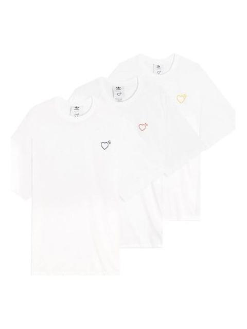 adidas originals x HUMAN MADE 3P Black TeeT GM4187