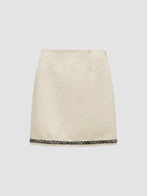 Tweed Mini Skirt