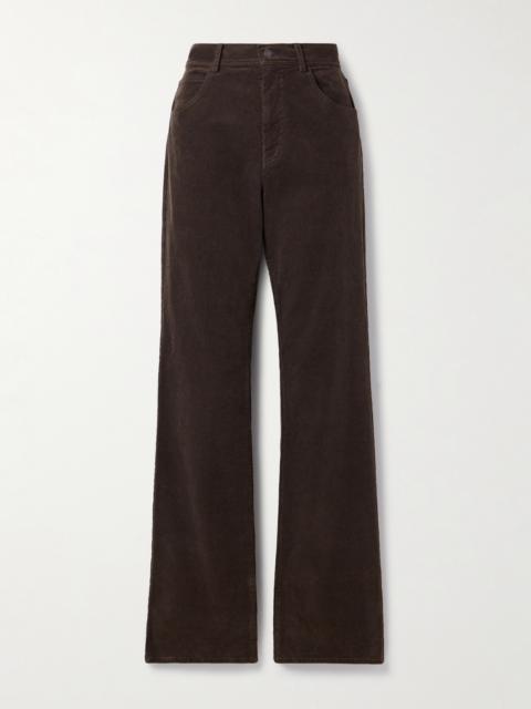 Joan Cotton-corduroy Straight-leg Pants