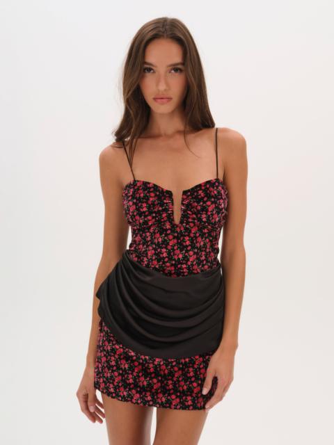 Berry Bud Mini Dress