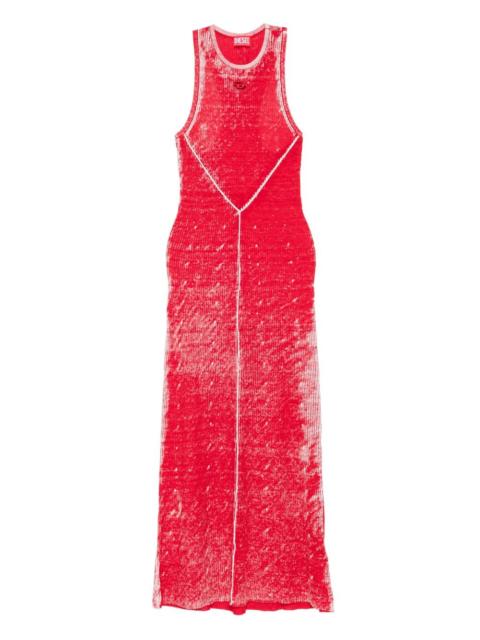 M-Rab ribbed sleeveless maxi dress