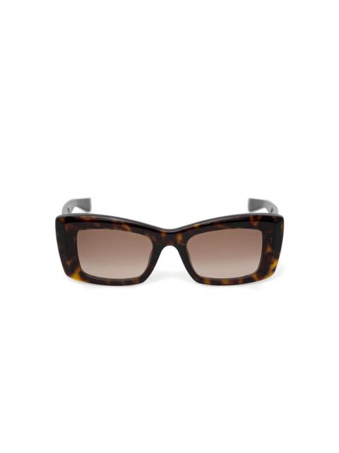 rectangle-frame sunglasses