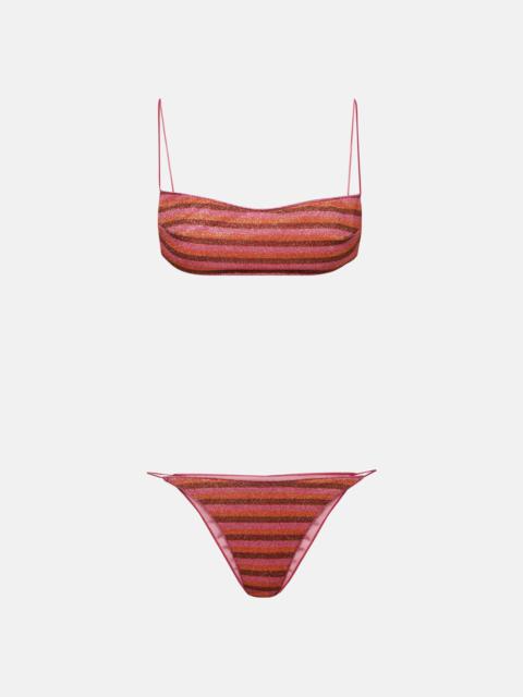 Lumière striped bikini