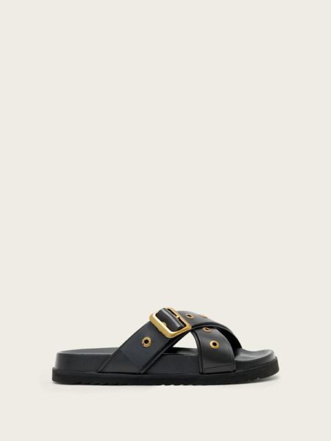 SUKI WESTERN LEATHER SANDAL