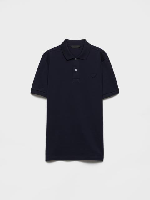 Piqué polo shirt