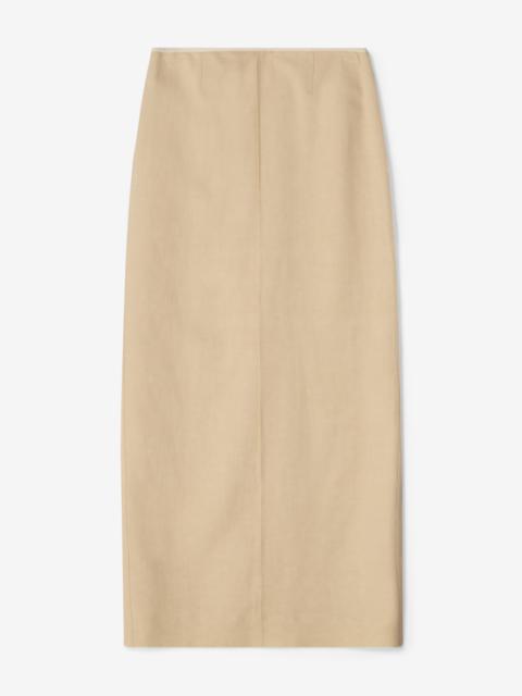 Long pencil skirt