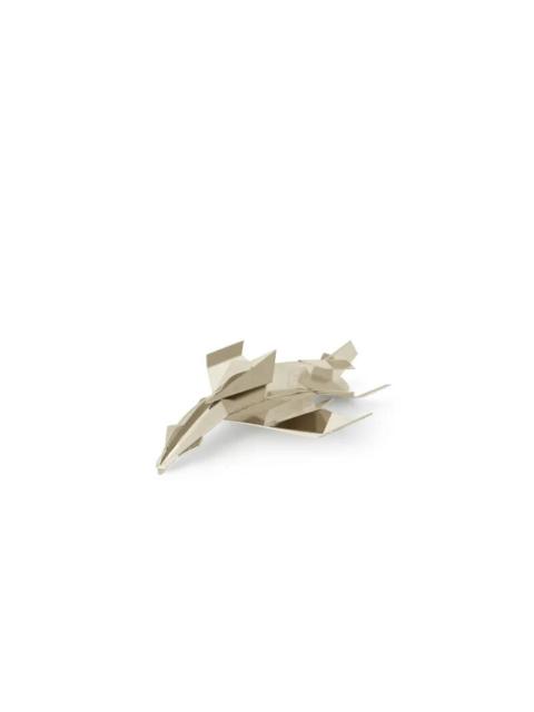 Silver Paper Plane Earrings