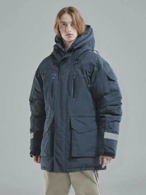 Jökla Arctic professional vegan parka with hood trim