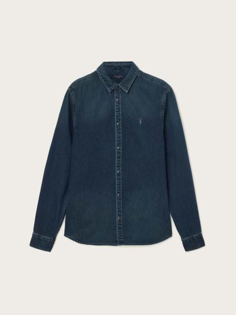 GLEASON RAMSKULL DENIM SHIRT