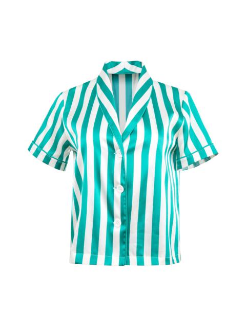 Riviera Stripe PJ Top