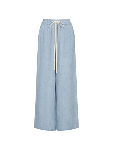 Main St. drawstring-waist trousers