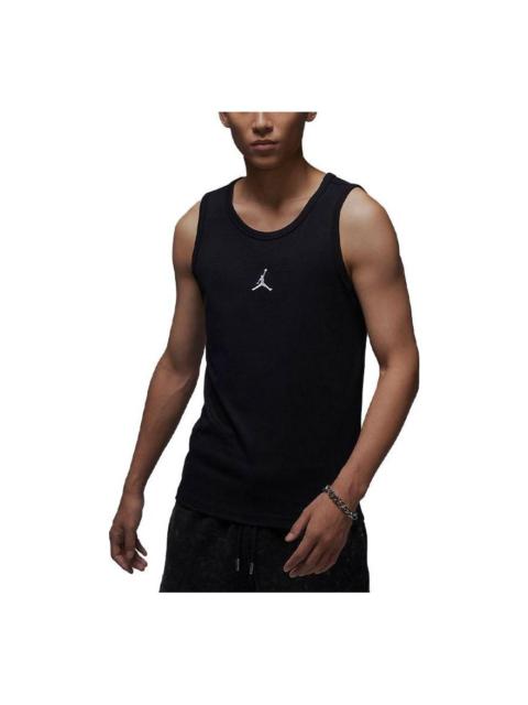 Air JORDAN TANK GCEL EMBROIDERY LOGO TANK 'Black' FQ6990-010