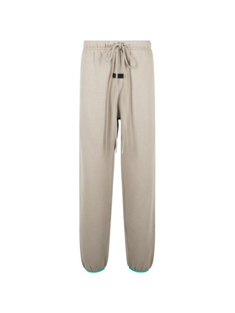 logo-patch track pants