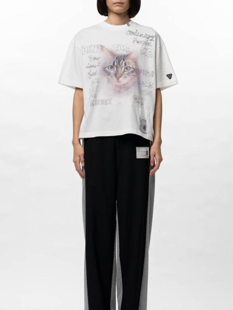 Cat Printed T-shirt