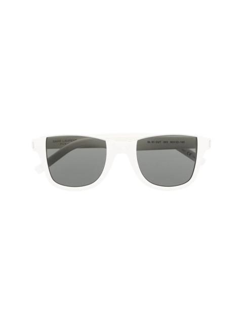 Cut-Away square-frame sunglasses
