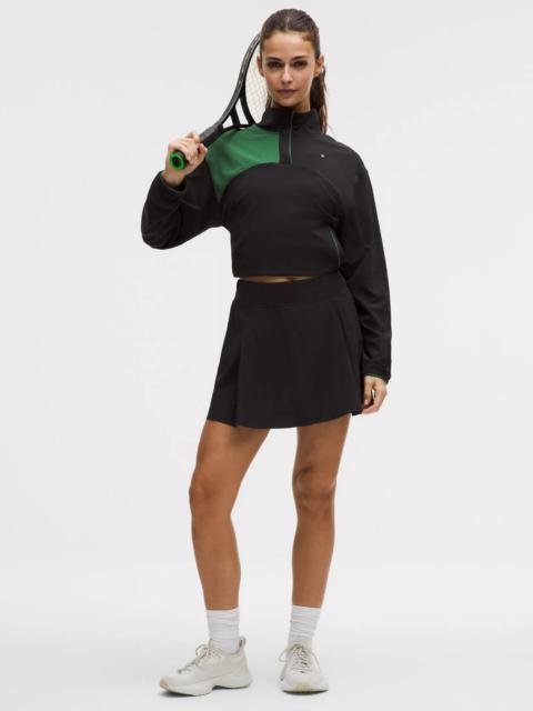 A-Line Side-Pleat Tennis Skirt