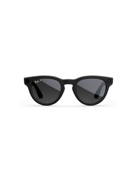 Ray-Ban Meta Headliner (Gen 2) Matte Black Polar Gradient Graphite Lenses