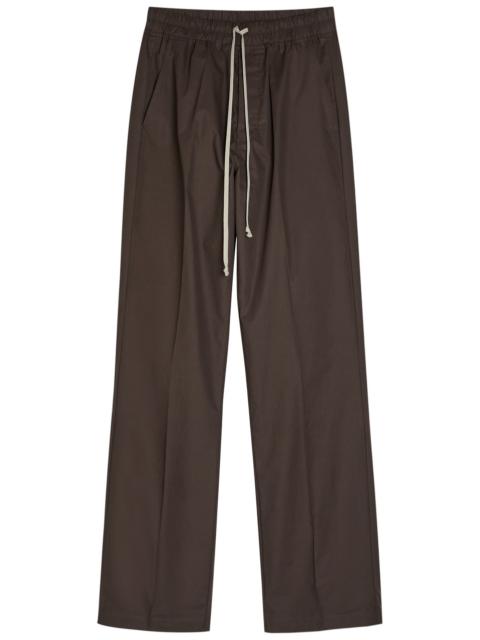 Rick Owens Dietrich Straight-leg Cotton-poplin Trousers