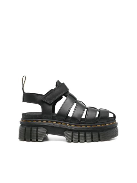 Ricki caged leather sandals