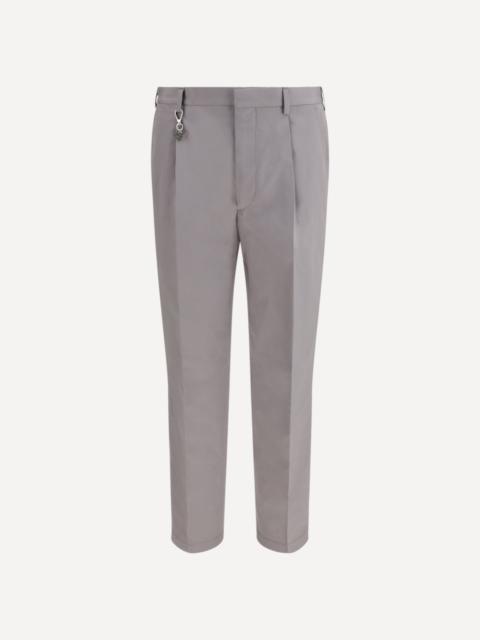 Tailored cotton poplin Pants