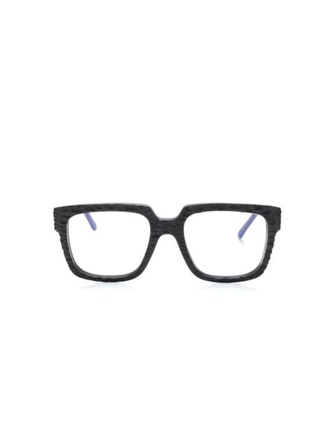 square-frame glasses