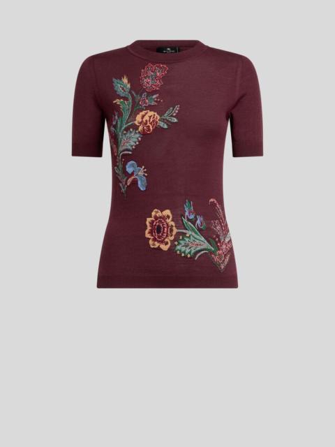 WOOL-BLEND JACQUARD SWEATER