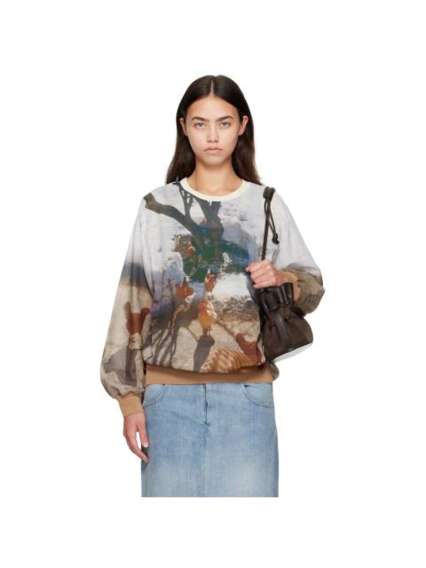 Multicolor Nº80 Holidaysnowchicken Long T-shirt