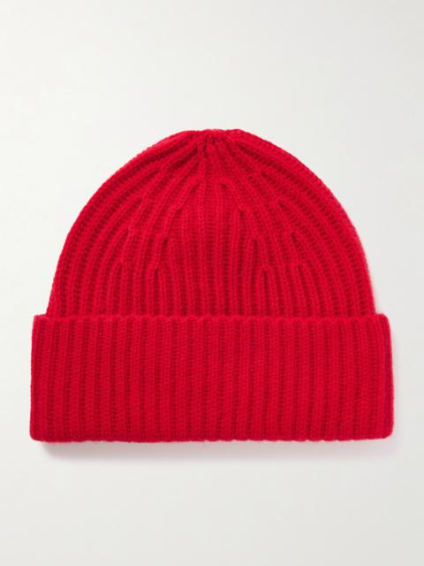Martigny Ribbed Cashmere Beanie