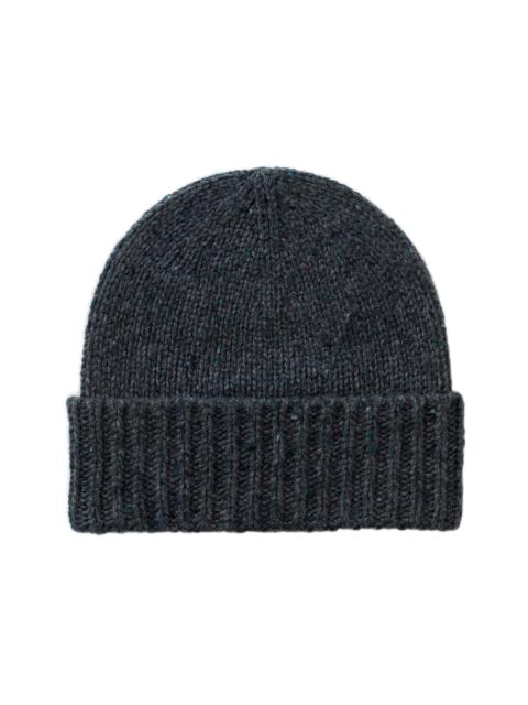 Donegal Cashmere Blue Beanie