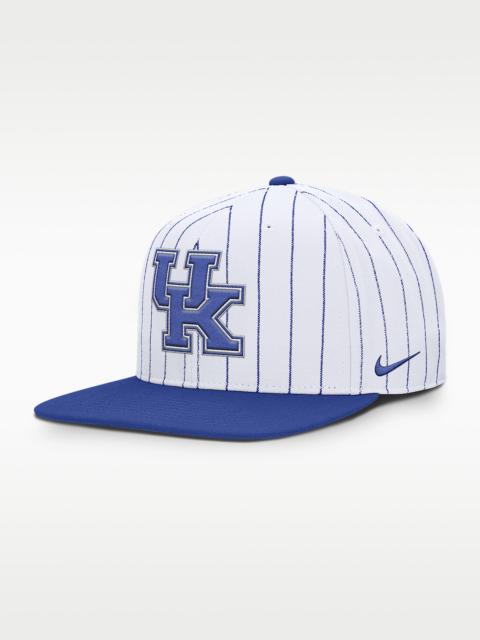 Kentucky Primetime Pin Stripe 2-Tone Men's Nike Dri-FIT College Adjustable Hat