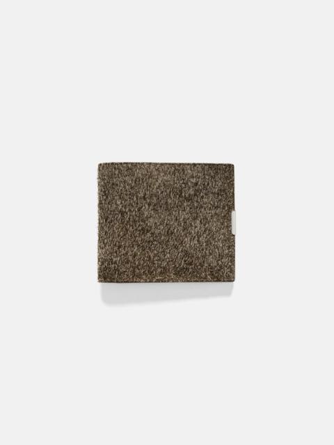 Soft Tab Bifold Velvet Moss