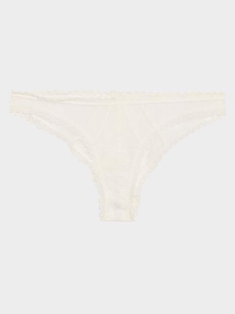Dahlia Scalloped Floral Lace Panty