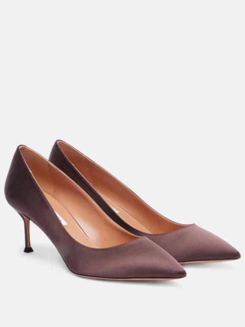 Purist 65 satin pumps