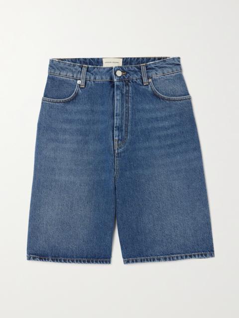 + Net Sustain Isu High-rise Organic Denim Shorts