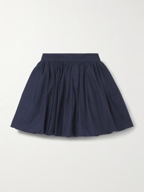 Cotton-poplin Mini Skirt