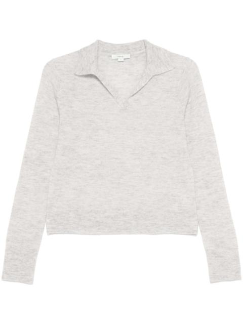 mélange-effect sweater