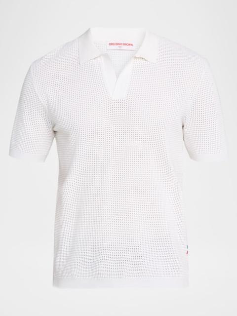 Men's Roddy Mesh Stitch Polo Shirt